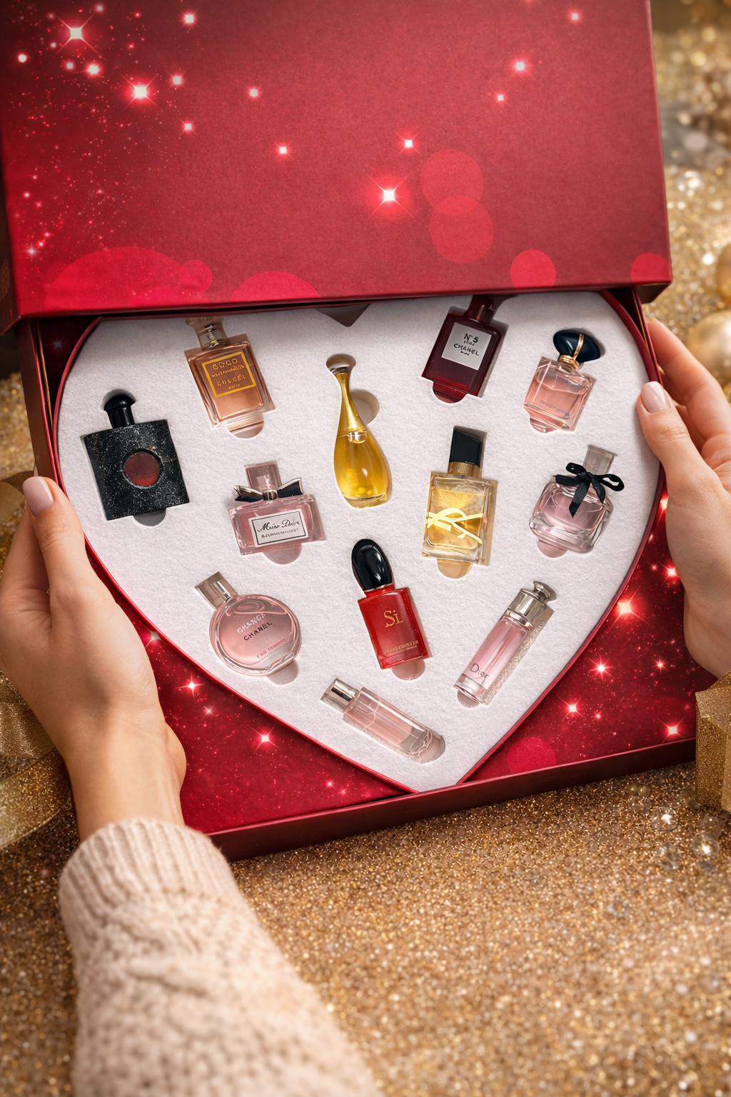 Coffret exclusif de 12 mini parfums de luxe