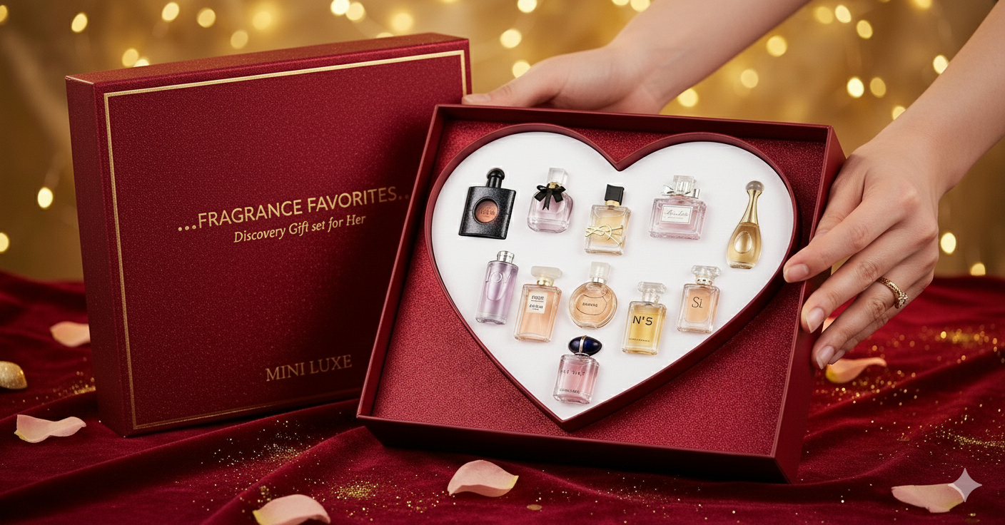 Coffret exclusif de 12 mini parfums de luxe